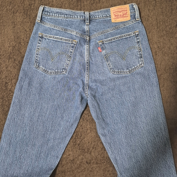 Levi’s 501 Original Fit Stretch Men’s Jeans W28 L32 Button Fly - Picture 5 of 6